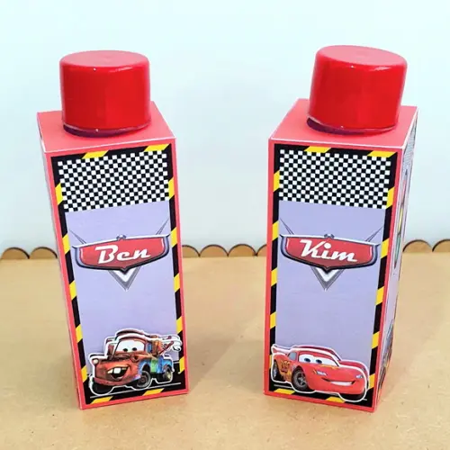 Caixa para Tubete - Carros