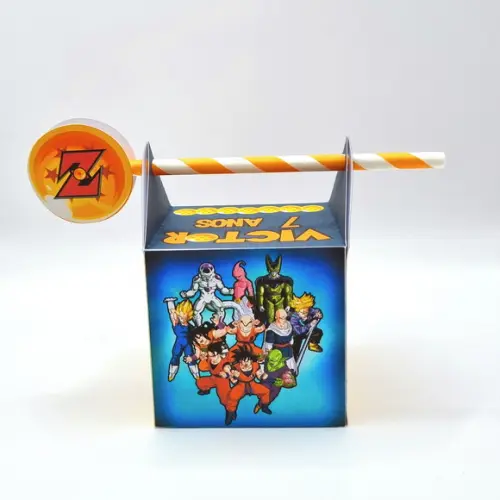 Caixa Passa Canudo - Dragon Ball