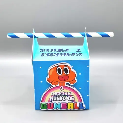 Caixa Passa Canudo - Gumball