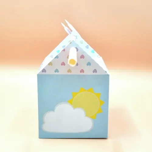 Caixa Passa Canudo - Nuvens