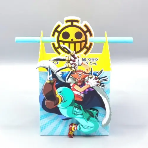 Caixa Passa Canudo - One Piece
