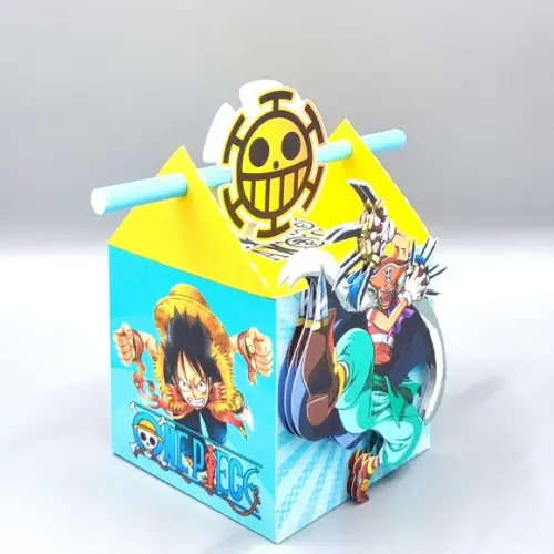 Caixa Passa Canudo - One Piece