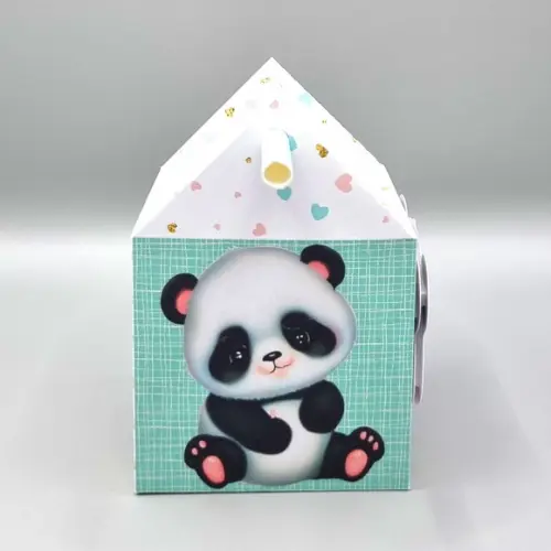 Caixa Passa Canudo - Panda
