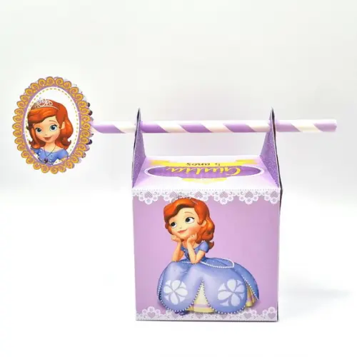 Caixa Passa Canudo - Princesa Sofia