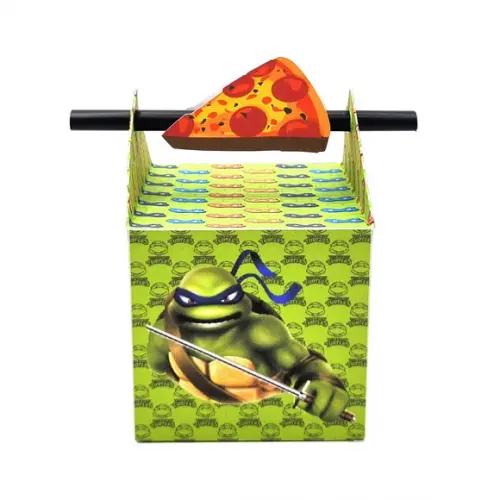Caixa Passa Canudo - Tartarugas Ninja