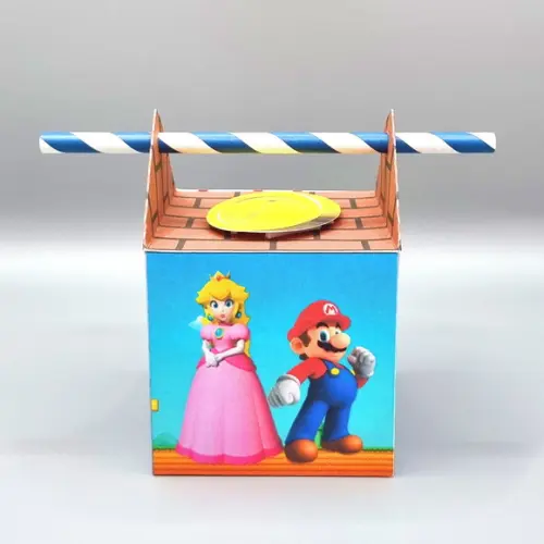 Caixa Passa Canudo - Super Mario