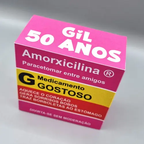 Caixa Retangular - Amorxicilina (linha Paracetaloka)