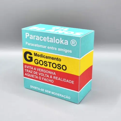 Caixa Retangular - Paracetaloka