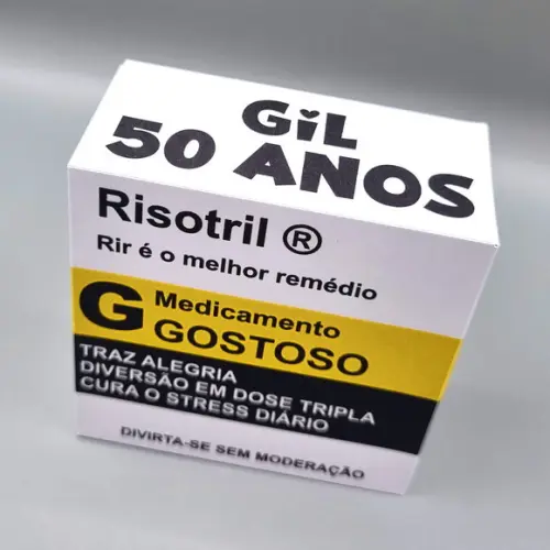 Caixa Retangular - Risotril (linha Paracetaloka)