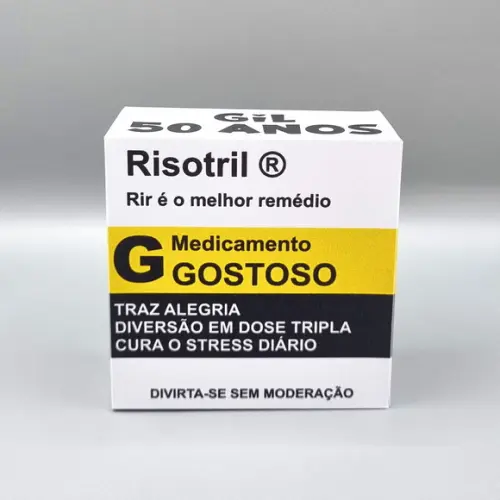 Caixa Retangular - Risotril (linha Paracetaloka)