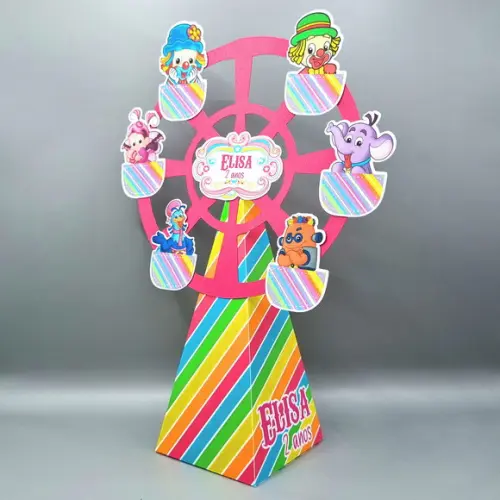 Caixa Roda Gigante - Patati Patatá Rosa