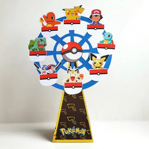 Caixa Roda Gigante - Pokemon