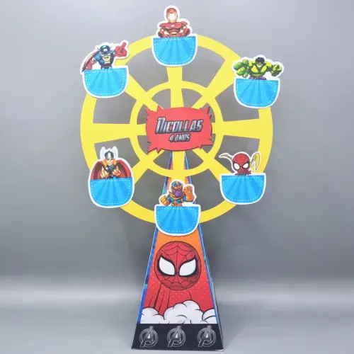 Caixa Roda Gigante - Vingadores Cute