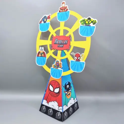 Caixa Roda Gigante - Vingadores Cute