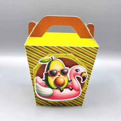 Caixa Sushi com Alça - Abacate - Abacatinho