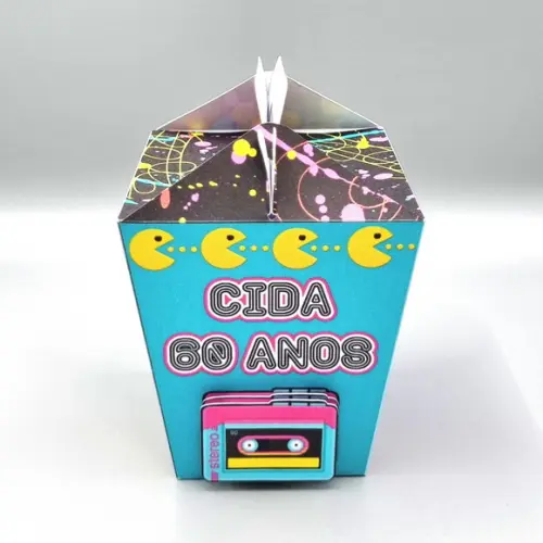 Caixa Sushi com Alça - Anos 70 e 80