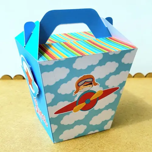 Caixa Sushi com Alça - Aviador