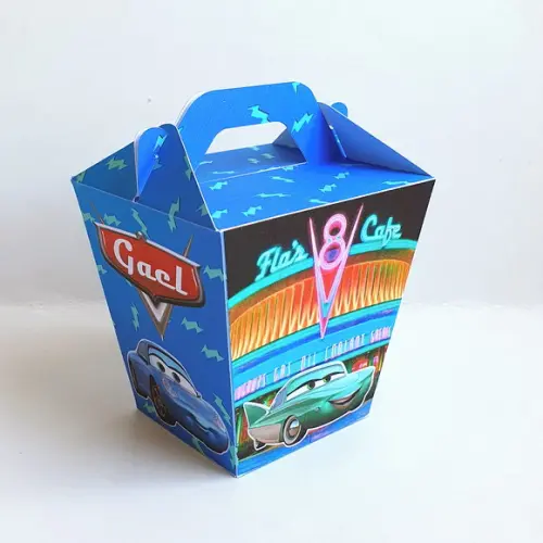 Caixa Sushi com Alça - Carros