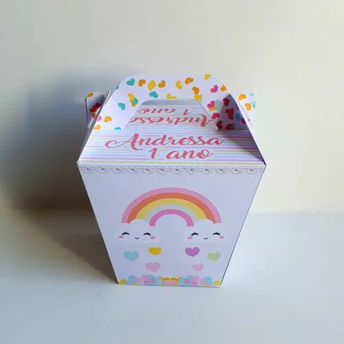 Caixa Sushi com Alça - Chuva de Amor