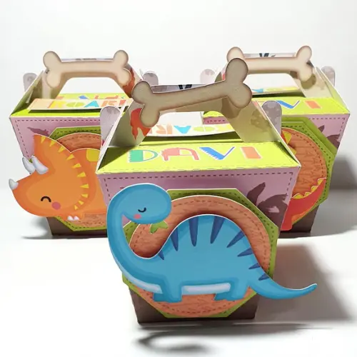 Caixa Sushi com Alça - Dinossauro Cute