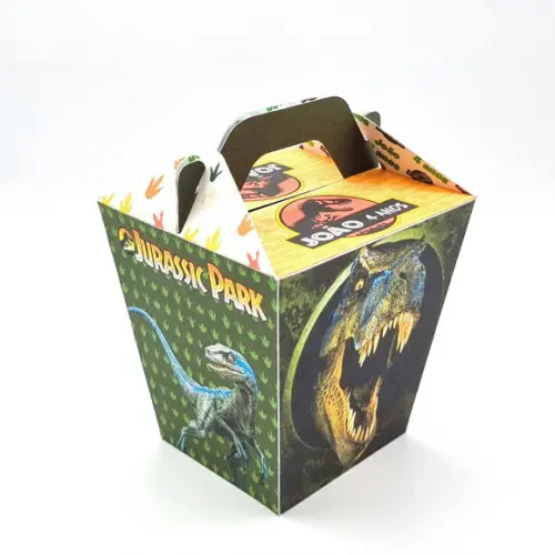 Caixa Sushi com Alça - Dinossauro Jurassic