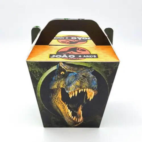 Caixa Sushi com Alça - Dinossauro Jurassic