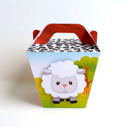 Caixa Sushi com Alça - Fazendinha
