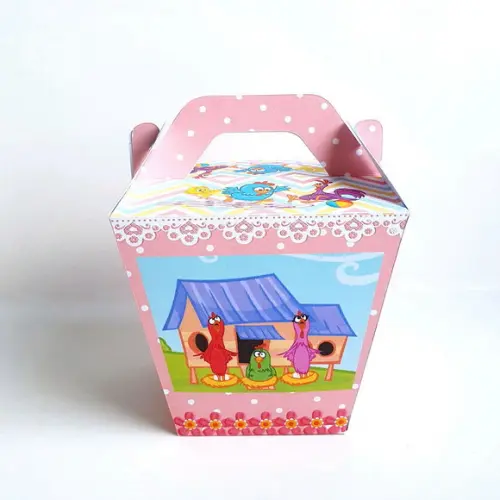Caixa Sushi com Alça - Galinha Pintadinha