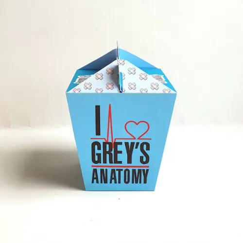 Caixa Sushi com Alça - Greys Anatomy