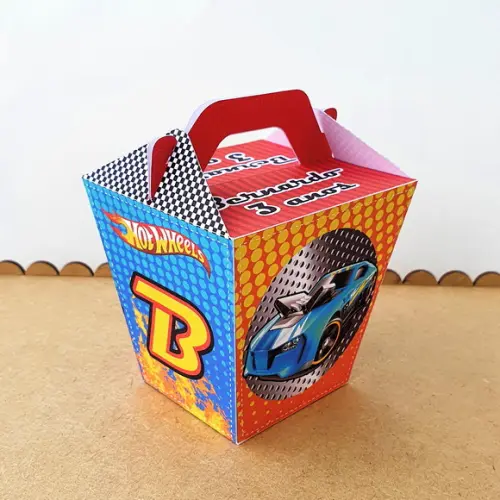 Caixa Sushi com Alça - Hot Wheels