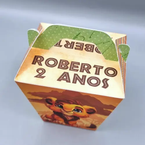 Caixa Sushi com Alça - Leãozinho
