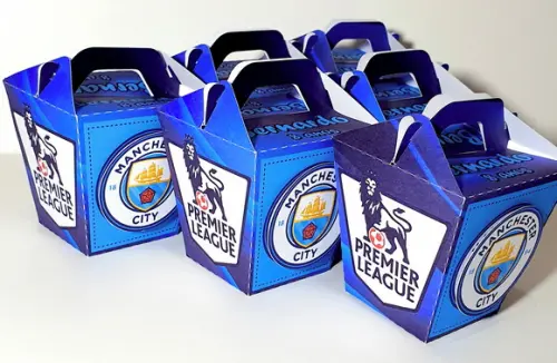 Caixa Sushi com Alça - Manchester City