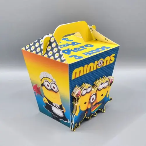 Caixa Sushi com Alça - Minions
