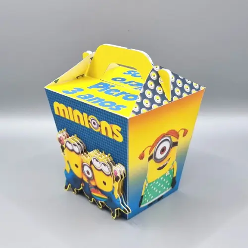 Caixa Sushi com Alça - Minions