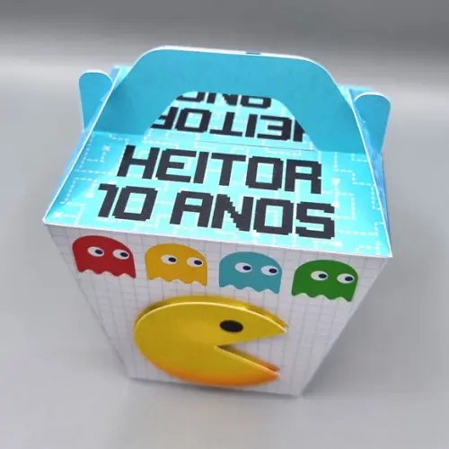 Caixa Sushi com Alça - Pacman