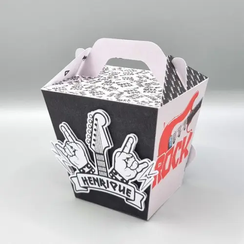 Caixa Sushi com Alça - Rock