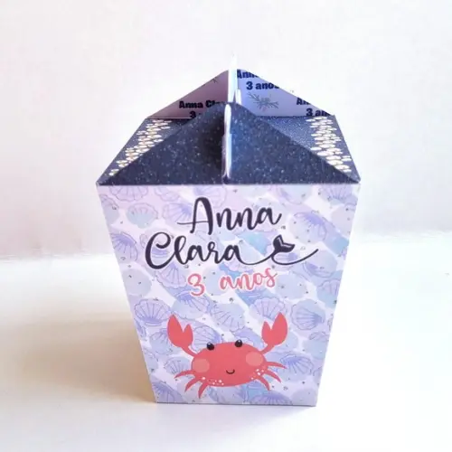 Caixa Sushi com Alça - Sereia Clean