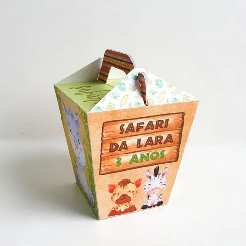 Caixa Sushi com Alça - Safari