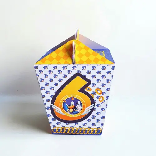 Caixa Sushi com Alça - Sonic