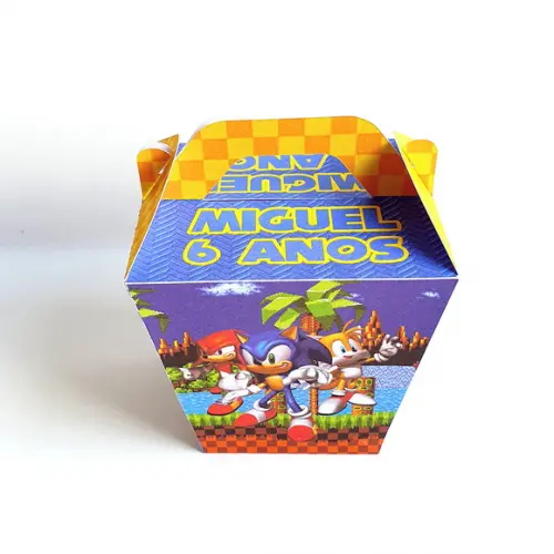 Caixa Sushi com Alça - Sonic