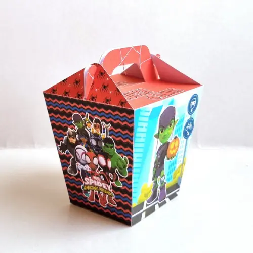 Caixa Sushi com Alça - Spidey e Seus Amigos Espetaculares