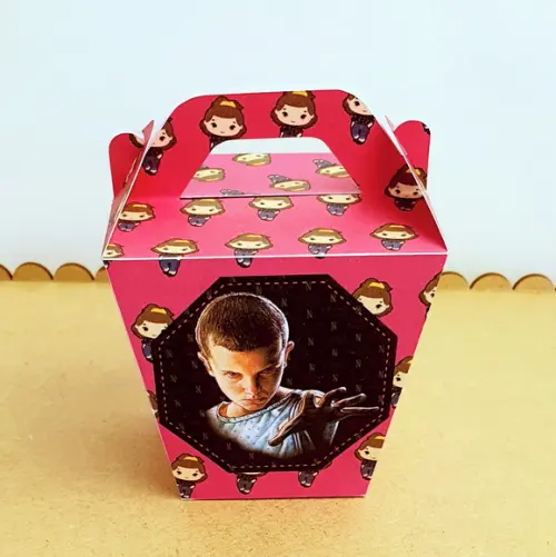 Caixa Sushi com Alça - Stranger Things Cute