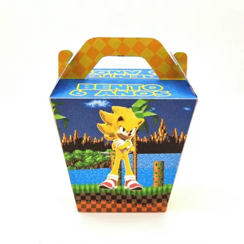 Caixa Sushi com Alça - Super Sonic