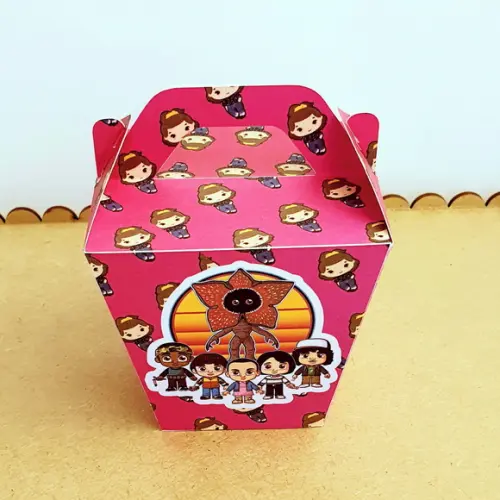 Caixa Sushi com Alça - Stranger Things Cute