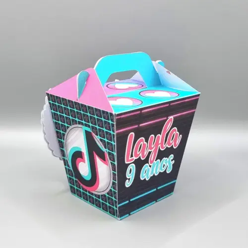 Caixa Sushi com Alça - Tik Tok - Tiktok
