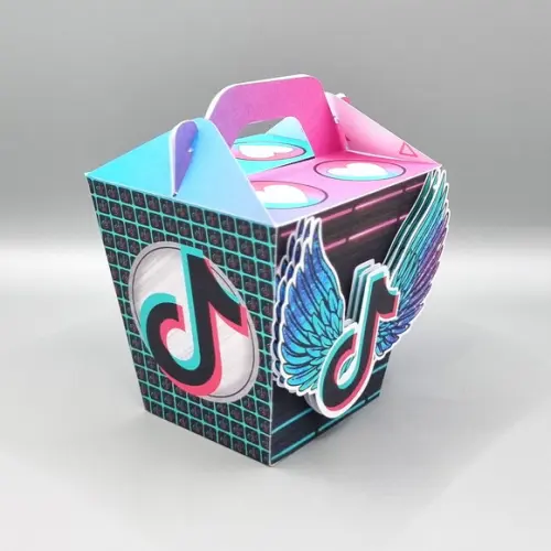 Caixa Sushi com Alça - Tik Tok - Tiktok