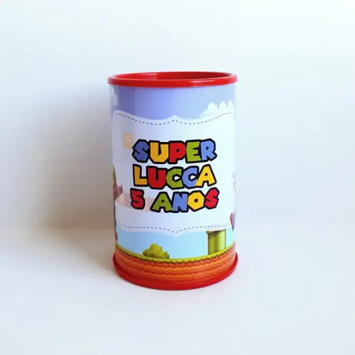 Cofre Personalizado - Super Mario