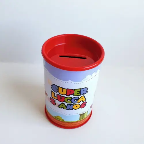Cofre Personalizado - Super Mario