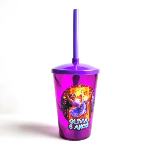 Copo Twister 400 ml Personalizado - Encanto