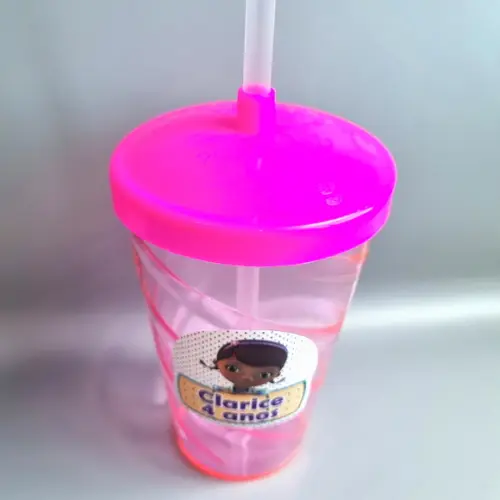 Copo Twister 400 ml Personalizado - Doutora Brinquedos